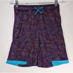 All in Motion Purple Teal Jogging Active Shorts Womens Large 12/14  Running